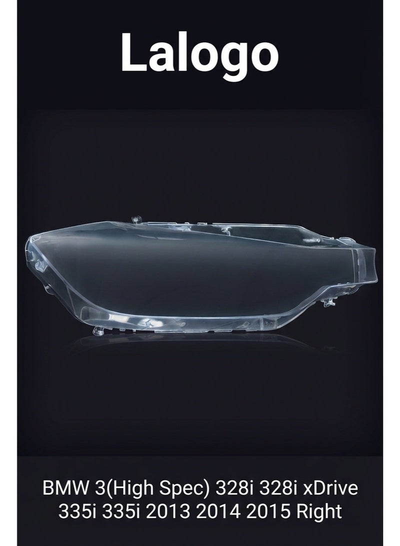 Lalogo Headlight Lens Cover for BMW 4 Series M4 Series F32 F33 F36 420 428 430 435 440 2014 2015 2016 Right-10304001R - Image 1
